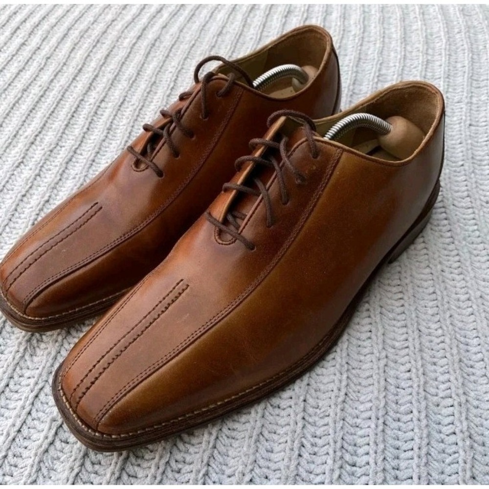 Stacy Adams WAGNER OAK Handcrafted Oxford Sleek Lace Up Dress Shoe Men's 12 M